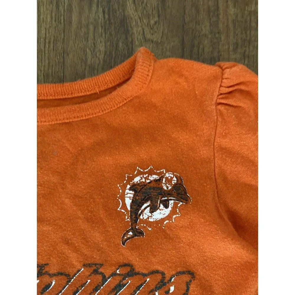 Miami Dolphins Old Navy Baby Girl Orange T Shirts‎
